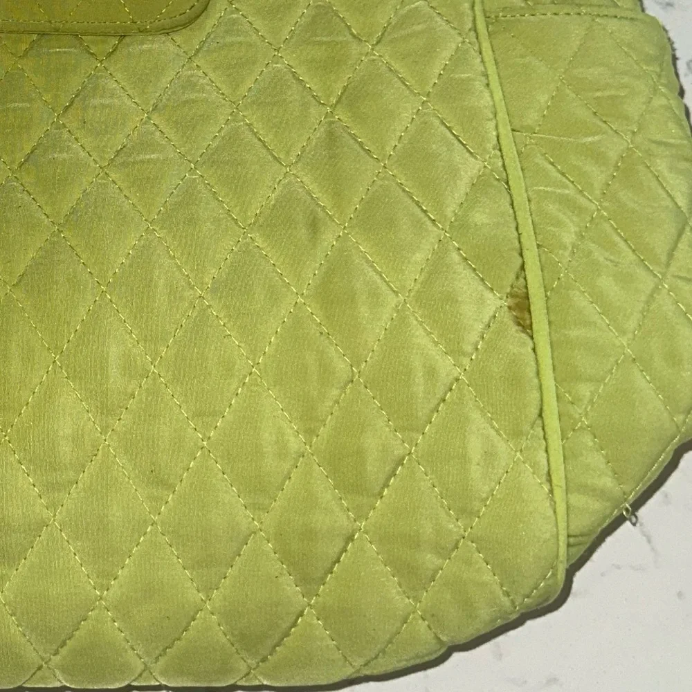 Vera Bradley Microfiber Shoulder Bag Quilted Bag